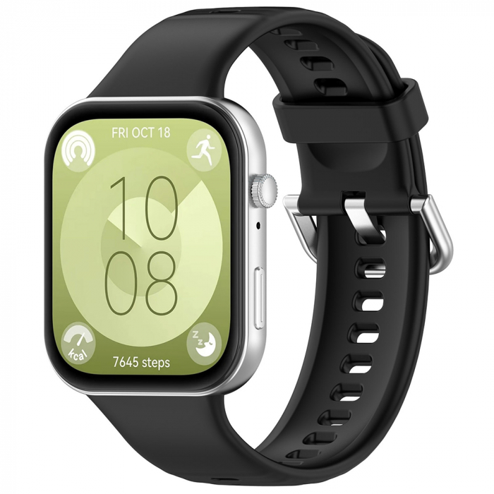 Curea Techsuit W061 Huawei Watch Fit 3 albastru [2]