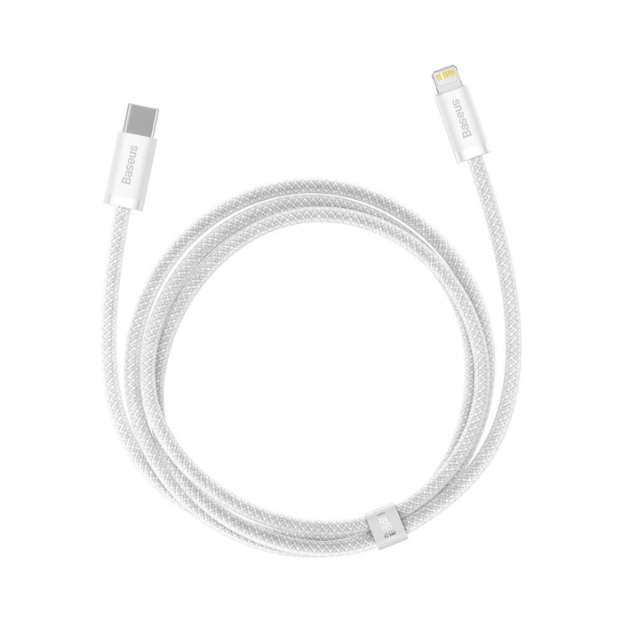 Cablu Baseus Dynamic type c - lightning 20w 1m alb CALD000002 [2]