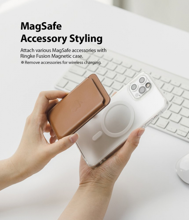 Husa Ringke Fusion Magsafe Matte IPhone 12/12Pro [7]