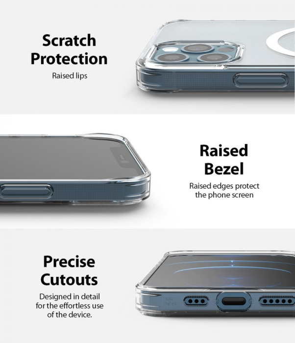 Husa Ringke Fusion Magsafe Matte IPhone 12/12Pro [12]