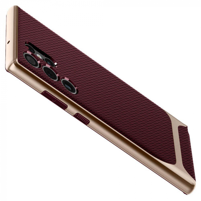 Husa Spigen Neo Hybrid Samsung Galaxy S22 Ultra burgundy [5]