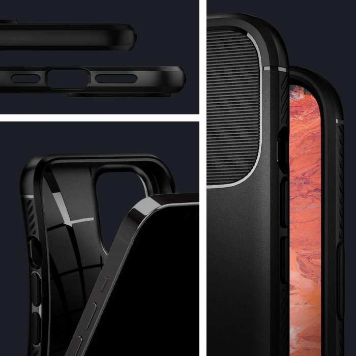 Husa Spigen Rugged Armor Iphone 12 Pro Max [7]