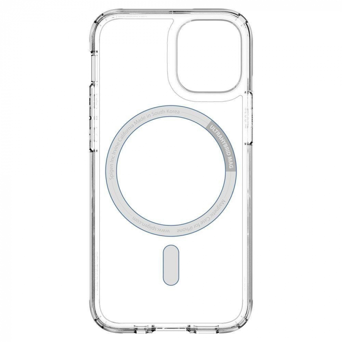 Husa Spigen Ultra Hybrid MagSafe iPhone 12/12 Pro alb [9]
