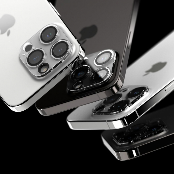 Pachet 2x Folie camera Ringke Iphone 15 Pro Max transparent [3]