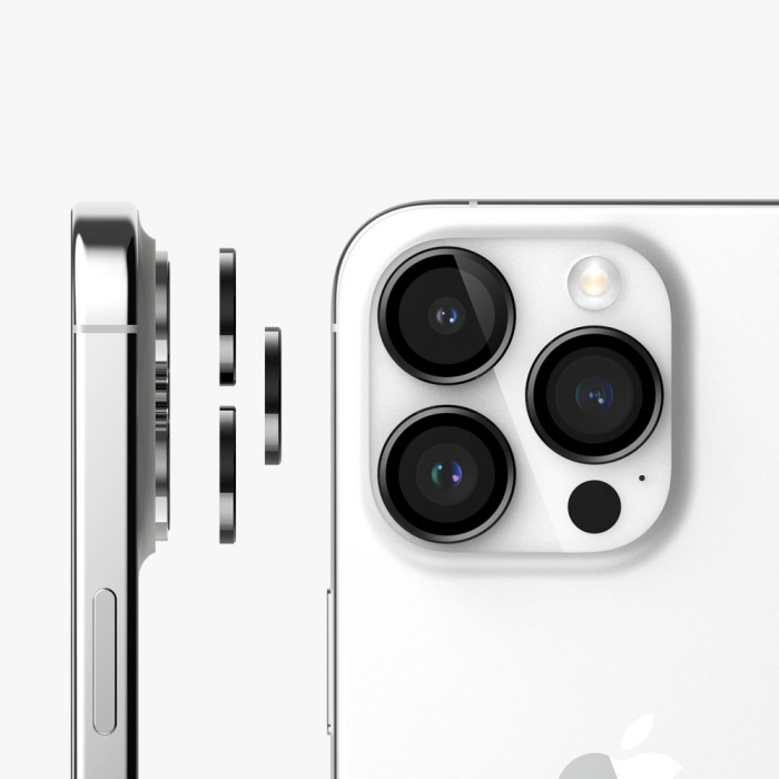 Folie camera Ringke Iphone 15 Pro negru [3]