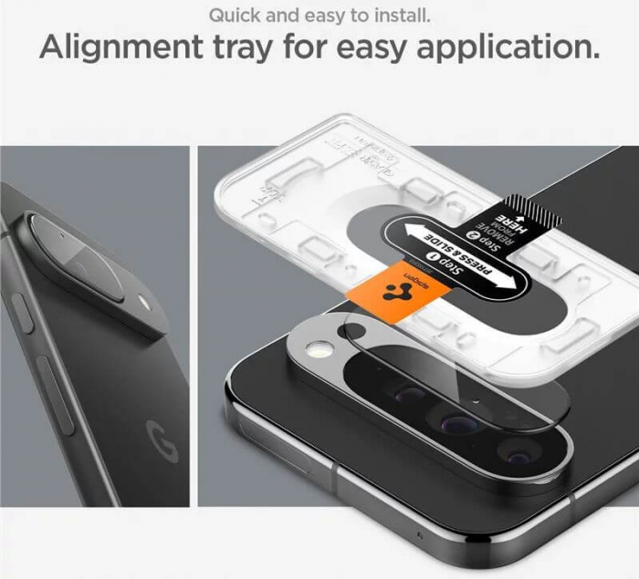 Folie camera Spigen Ez Fit Google Pixel 9 [7]