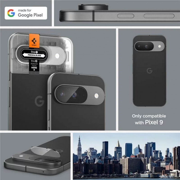Folie camera Spigen Ez Fit Google Pixel 9 [8]