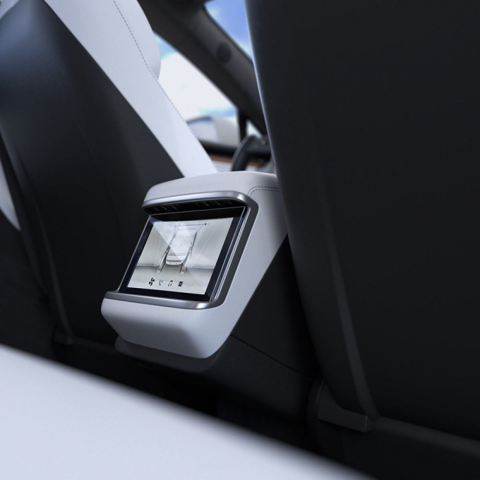 Folie Spigen Ez Fit Tesla X 2022 / S 2021 ecran spate [6]