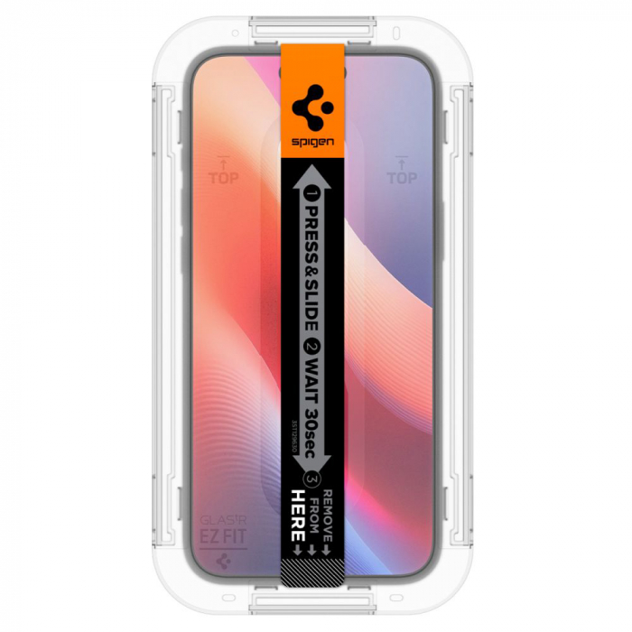 Folie Spigen GlastR Slim Privacy Iphone 15 / Iphone 16 2 buc [5]