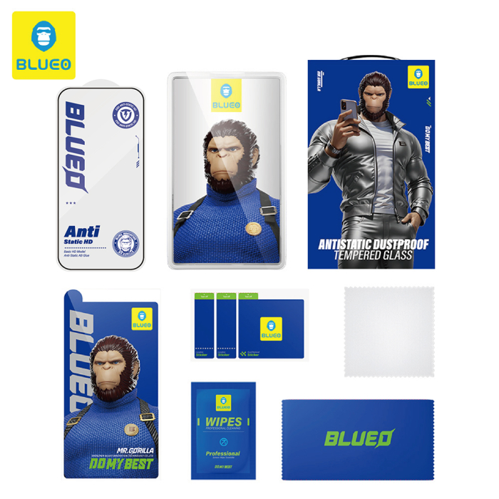 Folie sticla Blueo Anti-Static HD Iphone 16 Pro [4]