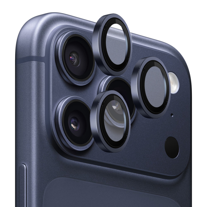 Folie sticla camera Blueo Iphone 17 Pro / iPhone 17 Pro Max  Dark Blue [1]