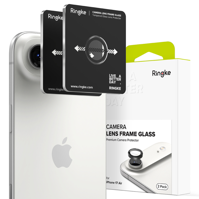 Folie sticla camera Ringke Iphone 17 Air Black [4]