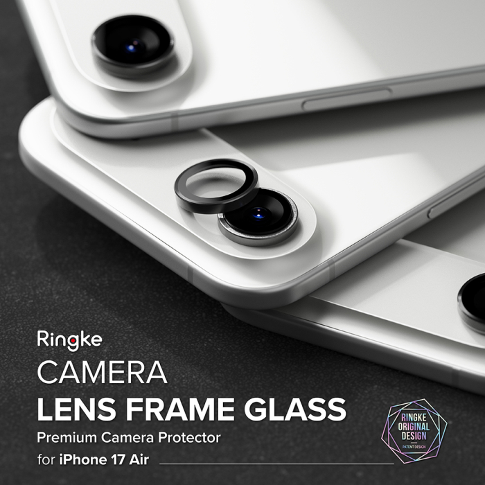 Folie sticla camera Ringke Iphone 17 Air Black [6]