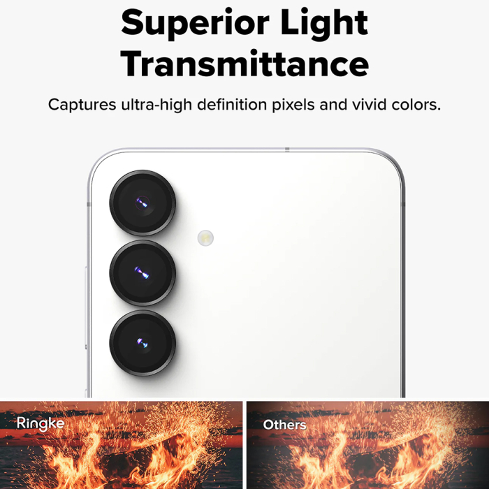 Folie sticla camera Samsung Galaxy S25 FE Ringke 2 pack [6]