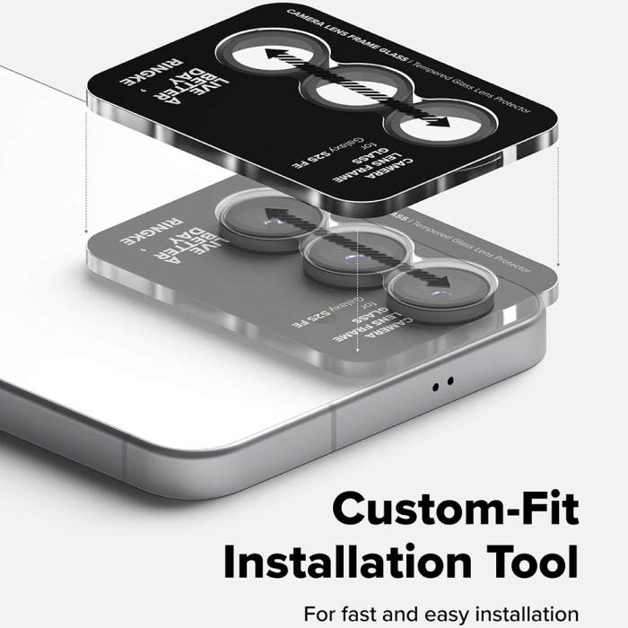 Folie sticla camera Samsung Galaxy S25 FE Ringke 2 pack [3]