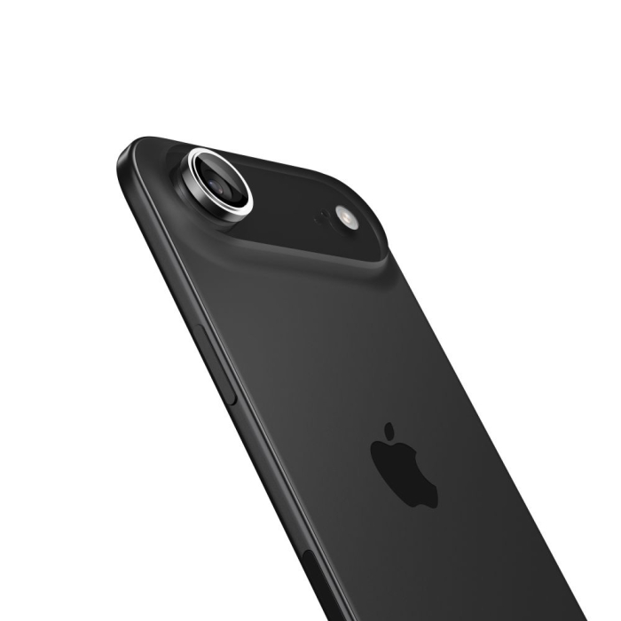 Folie sticla camera Spigen - Optik.tR EZ Fit Pro Camera Glass (2 pack) - iPhone 17 Air - Silver [1]