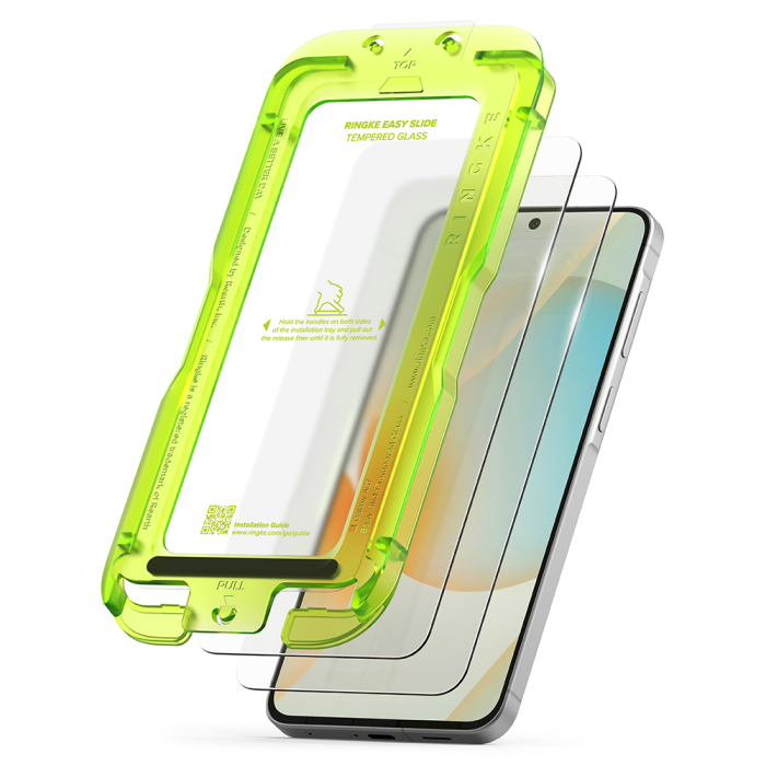 Folie sticla Ringke - Easy Slide Tempered Glass (2 pack) - Samsung Galaxy A57 5G - Clear [2]