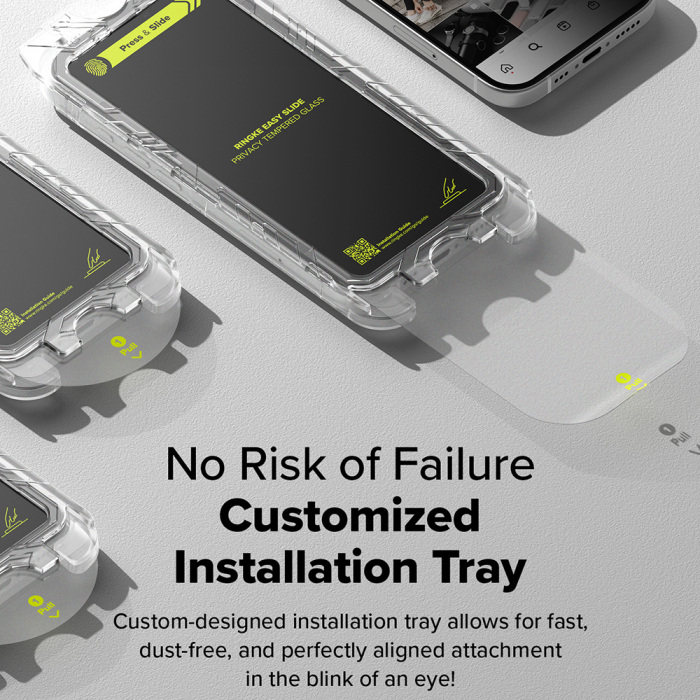 Folie sticla Ringke Iphone 15 /  Iphone 16 privacy 2 buc [4]