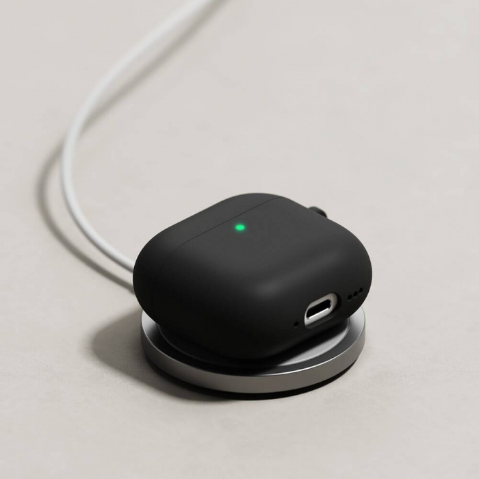 Husa Apple Airpods 4 negru Silicone Ringke [3]