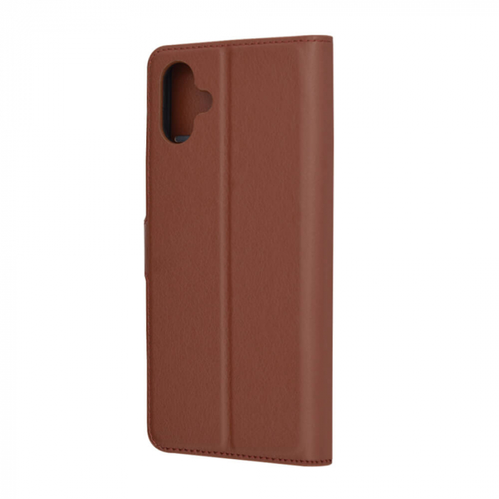 Husa carte Samsung Galaxy A06 Techsuit Leather folio maro [3]