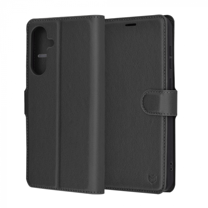 Husa carte Samsung Galaxy A36 / A56 Techsuit Leather folio negru [5]