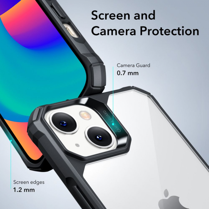Husa ESR Air Armor Iphone 14 Plus transparent/negru [3]
