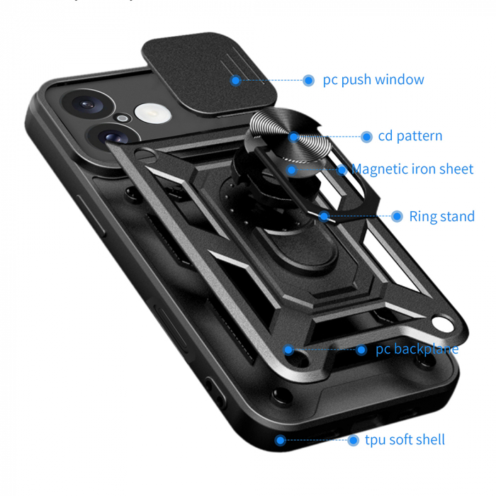 Husa Honor 400 Pro Techsuit Camshield [3]