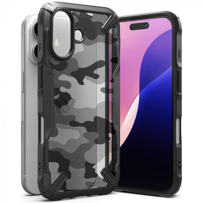 Husa IPhone 16 Ringke Fusion X camo [4]