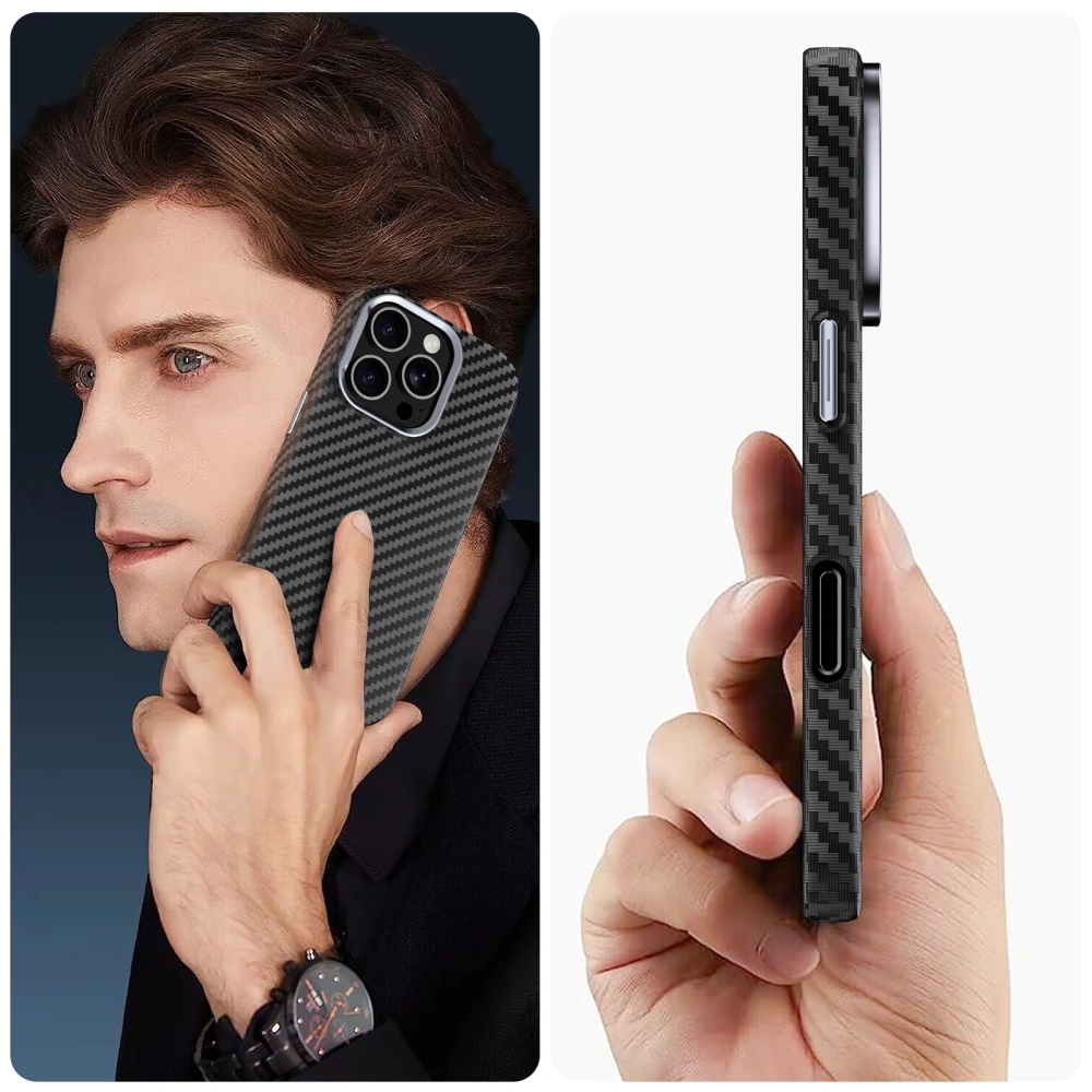 Husa Iphone 16 Tech-Protect Ion Carbon magsafe [3]