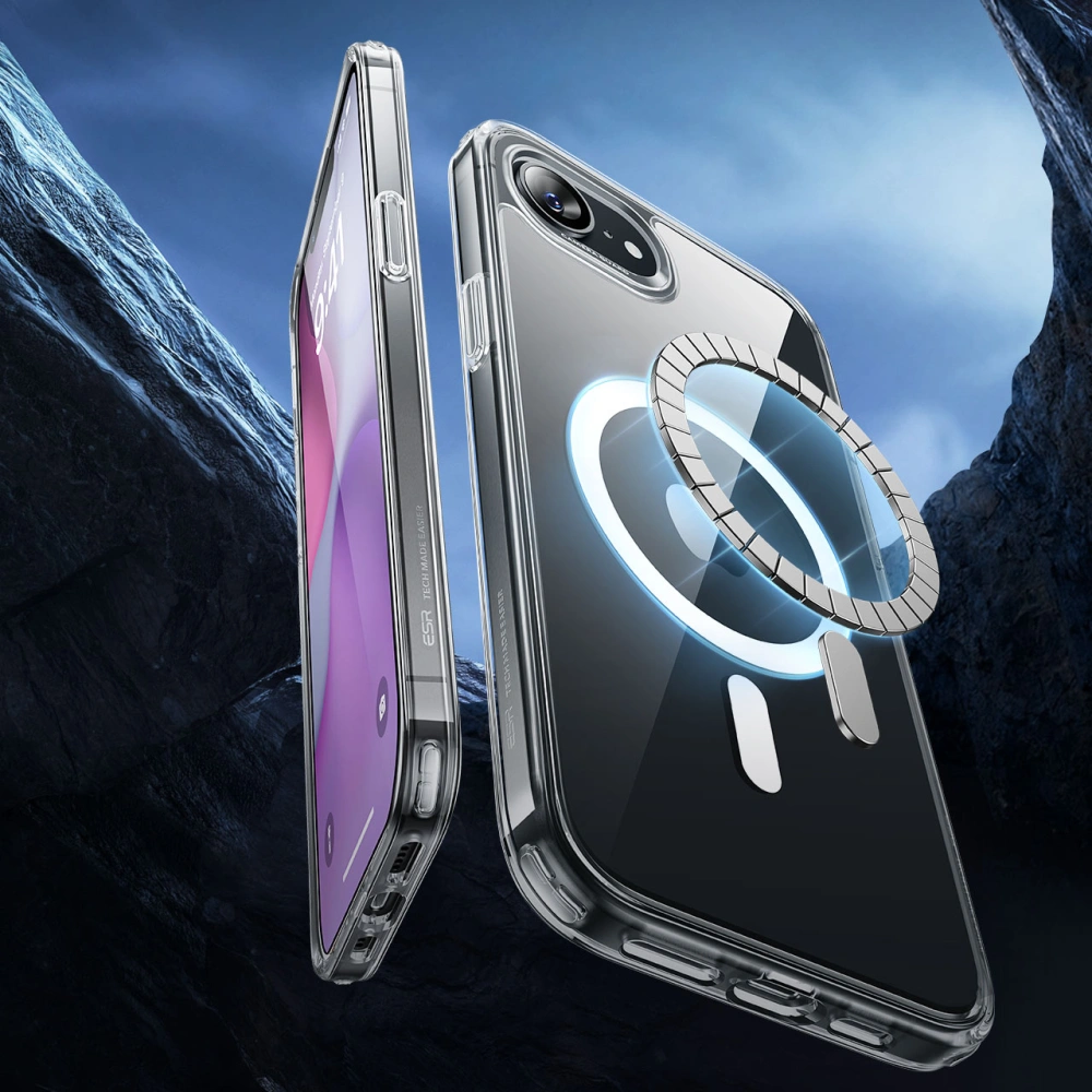 Husa Iphone 16e ESR Halolock magsafe mat negru [3]