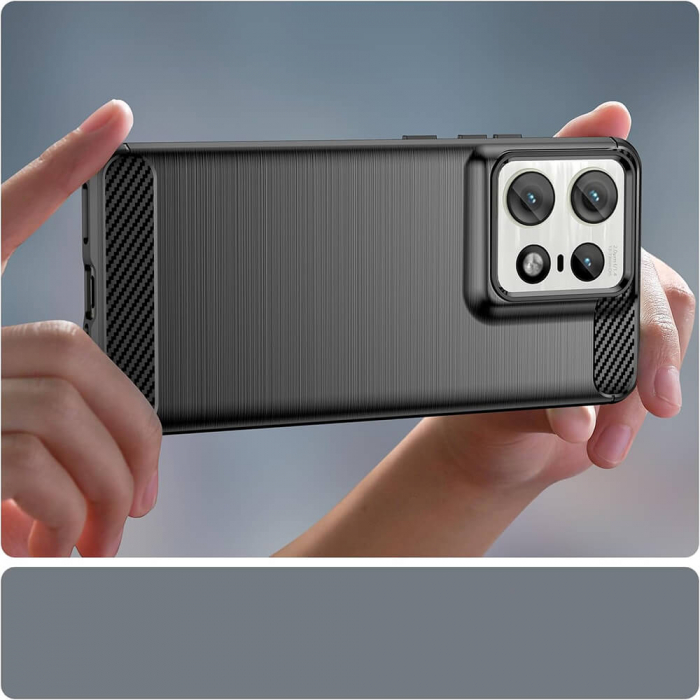 Husa Motorola Edge 50 Ultra Techsuit carbon silicone [2]