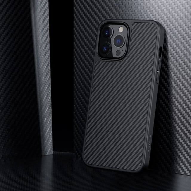 Husa Nillkin Synthetic Fiber Carbon iPhone 13 Pro Max Black [8]