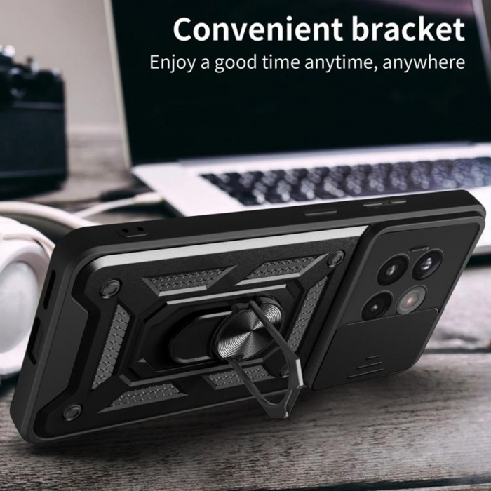 Husa OnePlus 13R Techsuit CamShield negru [4]