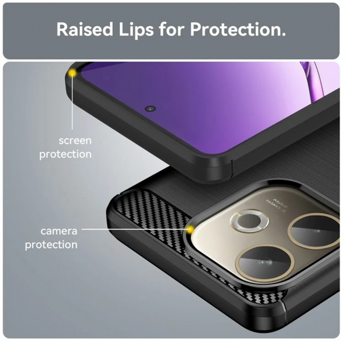 Husa Oppo A5 Pro Techsuit carbon negru [4]