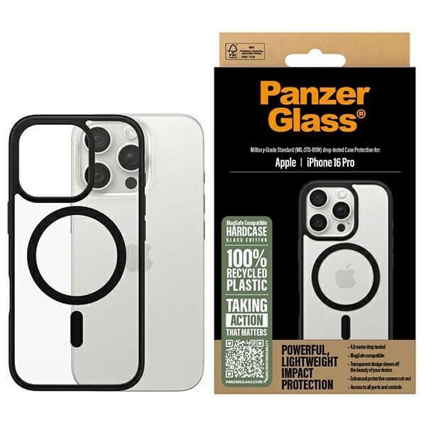 Husa Panzer Iphone 16 Pro negru magsafe [2]