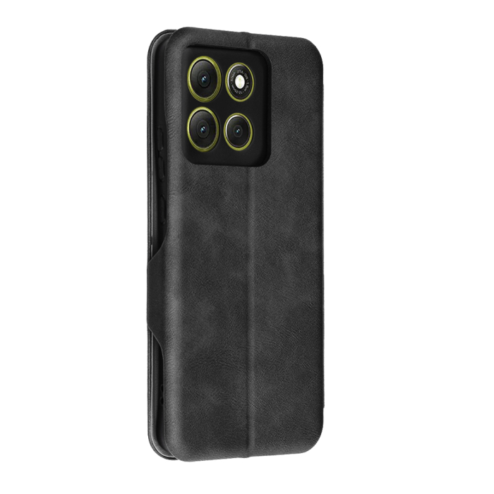 Husa pentru Motorola Moto G86, Techsuit, Safe Wallet Plus, Neagra [2]