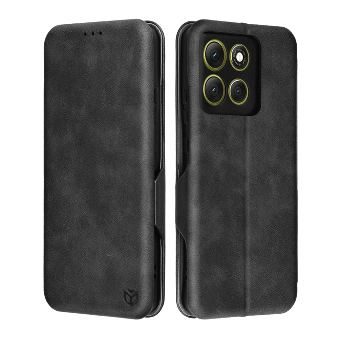 Husa pentru Motorola Moto G86, Techsuit, Safe Wallet Plus, Neagra [3]