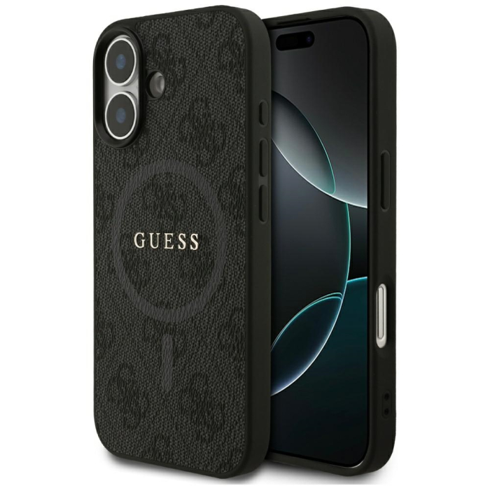 Husa protectie iPhone 17 Guess 4G Classic Black [6]