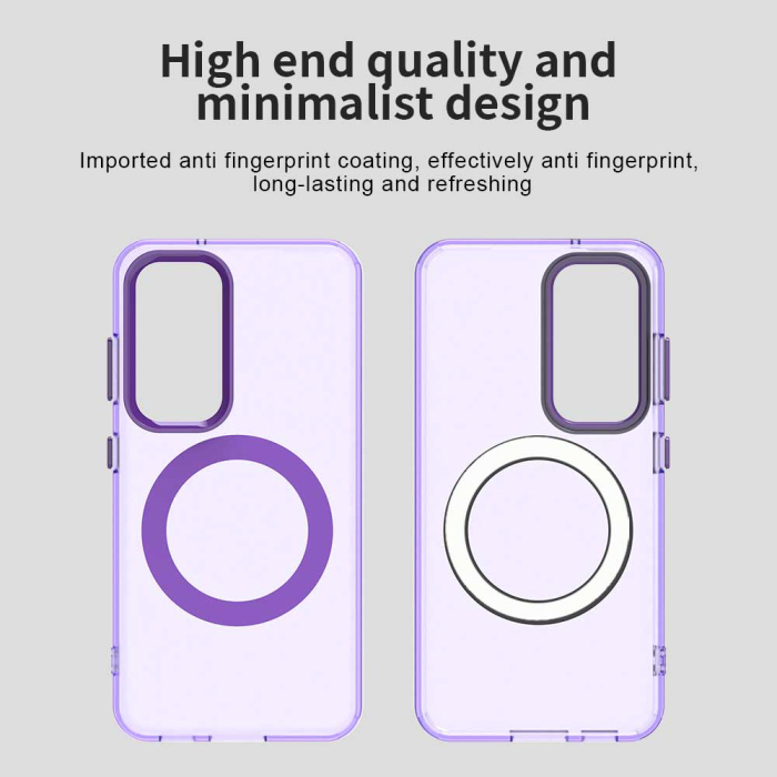 Husa protectie Samsung Galaxy S23  Techsuit - CandyCase MagSafe Purple [7]