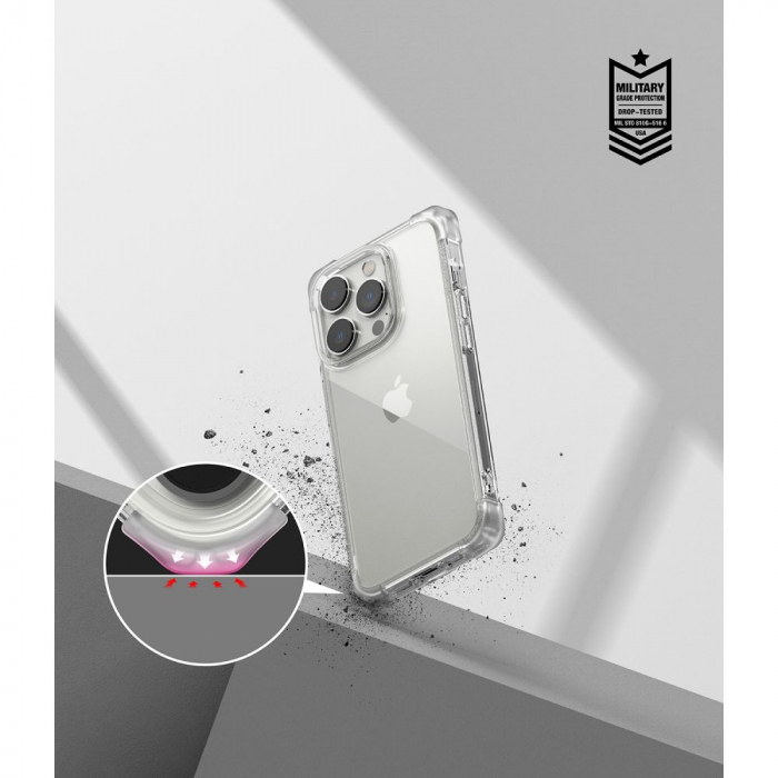 Husa Ringke Fusion Bumper Iphone 14 Pro Max transparent [5]