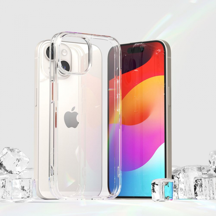 Husa Ringke Fusion IPhone 15 Plus transparent [4]