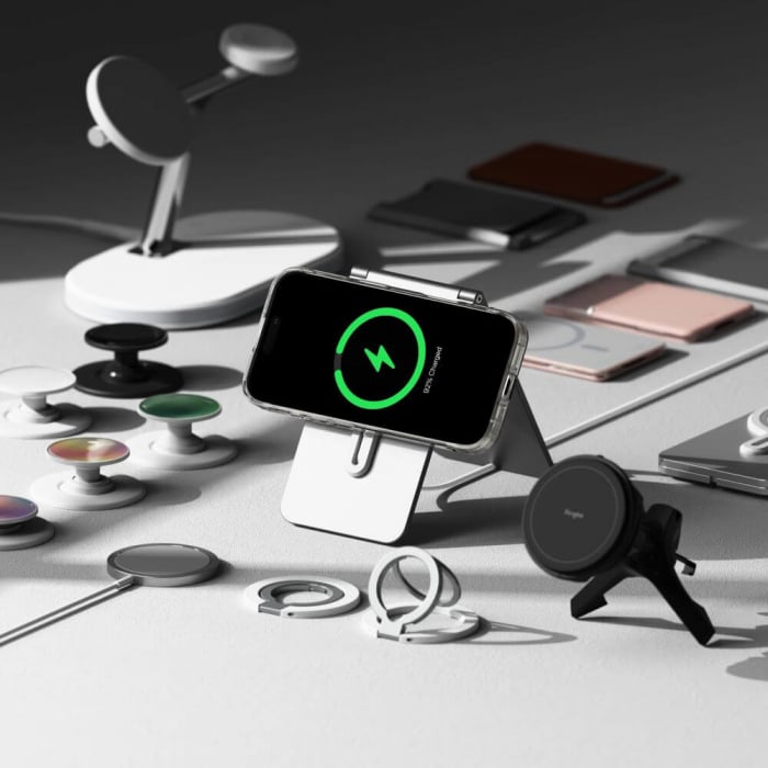 Husa Ringke Fusion IPhone 16 Pro magsafe mata transparent [4]