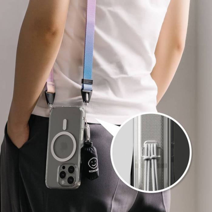 Husa Ringke Fusion IPhone 16 Pro Max magsafe mata transparent [5]