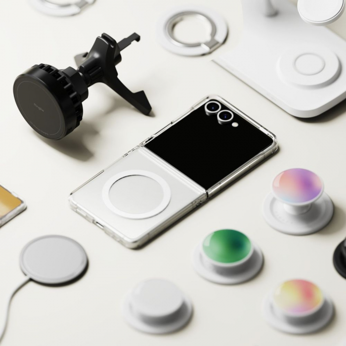 Husa Ringke Fusion Magnetic Magsafe Samsung Galaxy Z Flip 7 transparent [7]