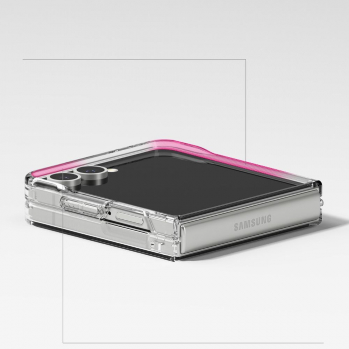 Husa Ringke Fusion Magnetic Magsafe Samsung Galaxy Z Flip 7 transparent [5]