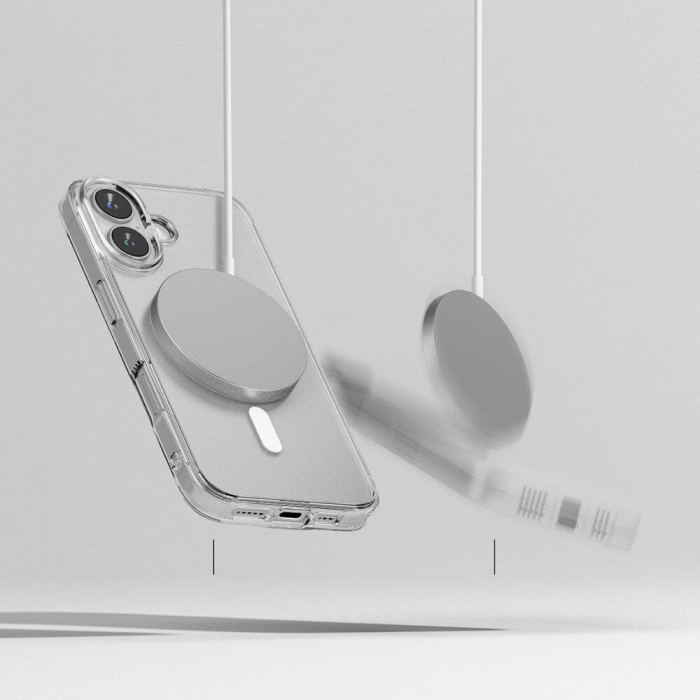 Husa Ringke Fusion Magsafe IPhone 16 transparent mat [4]
