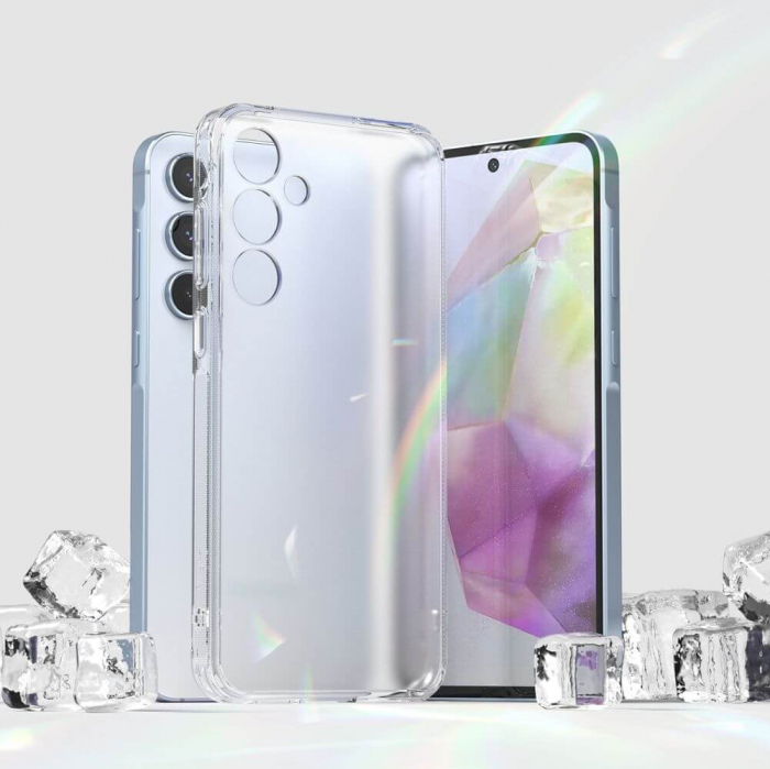 Husa Ringke Fusion Samsung Galaxy A35 5G transparenta mata [4]