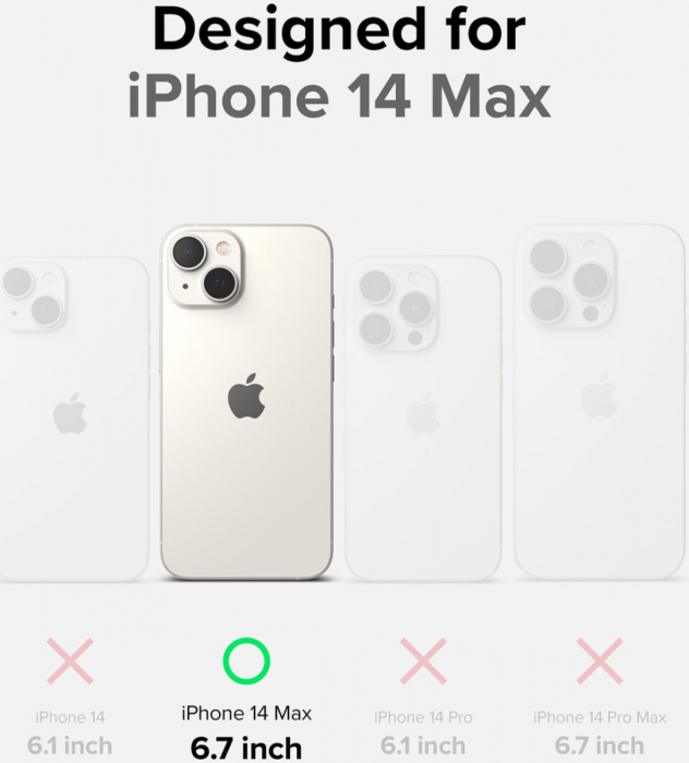 Husa Ringke Fusion X Iphone 14 Plus eco pack [5]