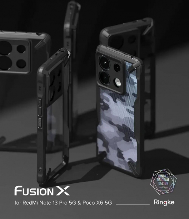 Husa Ringke Fusion X Xiaomi Redmi Note 13 Pro 5G / Poco X6 5G camo [2]