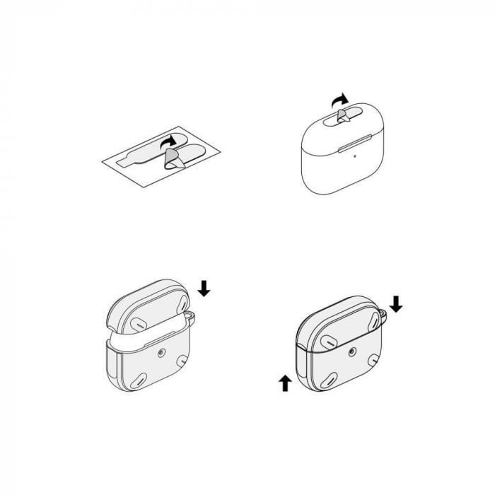 Husa Ringke Onyx Airpods Pro 1/ 2 [9]